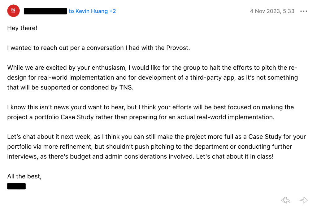 Project retrospective