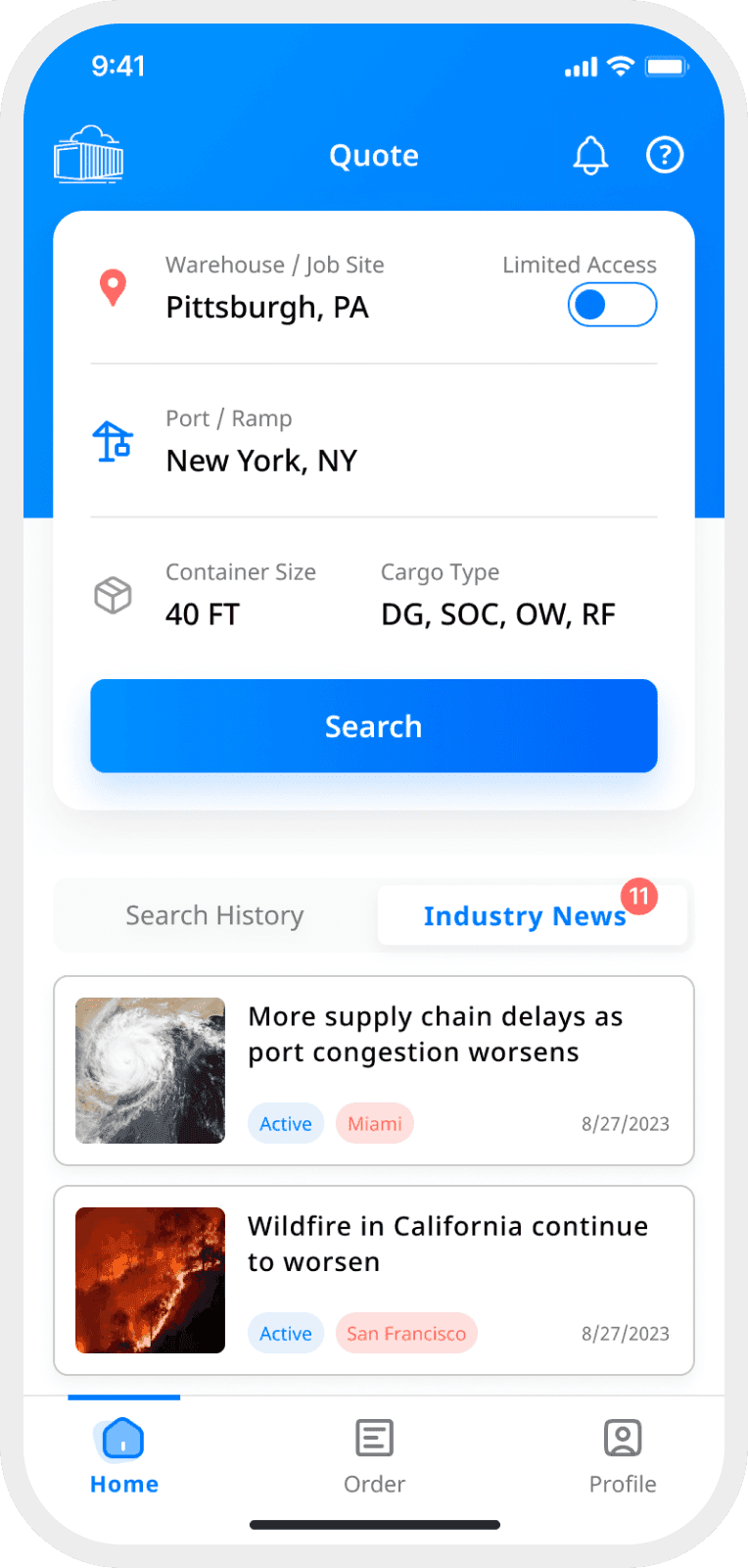 Search, browse, and kept posted